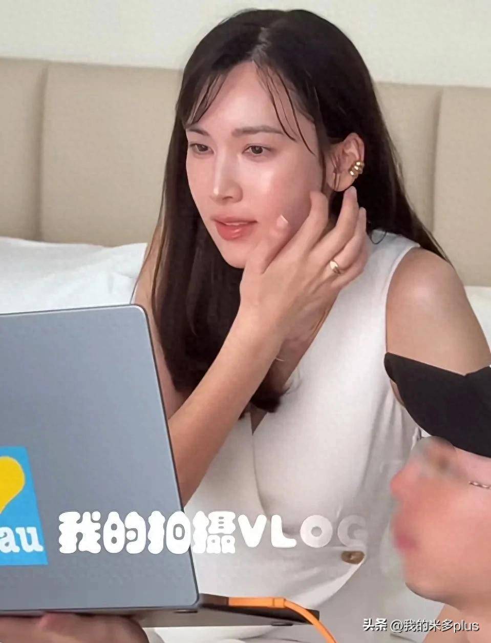 林志颖老婆拍杂志，40岁陈若仪顶着一脸水光肌出镜，网红味十足封面图