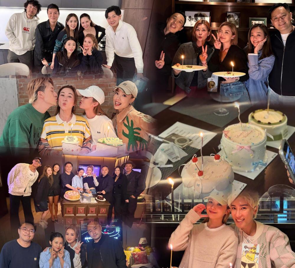 43岁蔡卓妍办庆生宴，小10岁男友C位同框，不焦虑宣言戳中无数人封面图